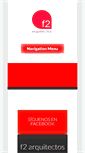 Mobile Screenshot of f2arquitectos.com